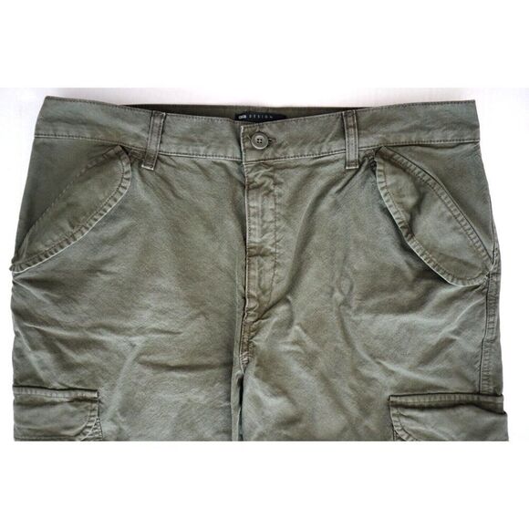 ASOS Design 103579554 Women's Sz 12 Khaki Low Rise Utility Combat Cargo Pants - Picture 8 of 11